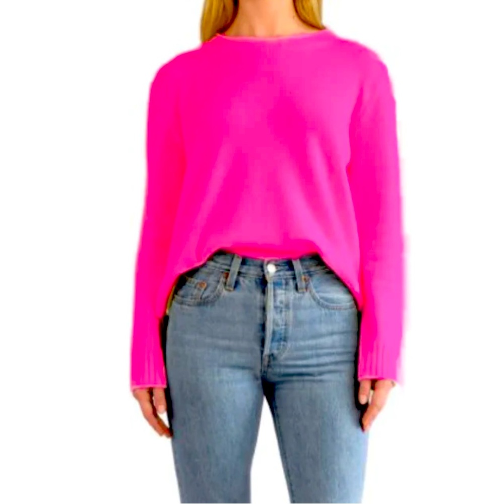 Palmer &purchase the Shelly pullover dayglo in bright pink